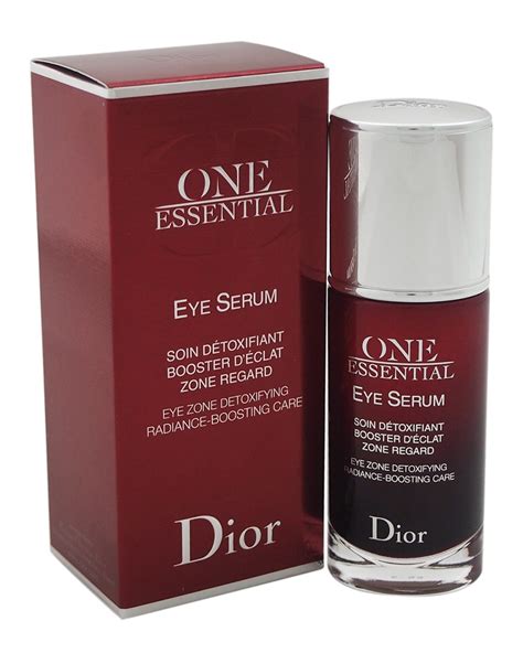 dior essential eye serum.